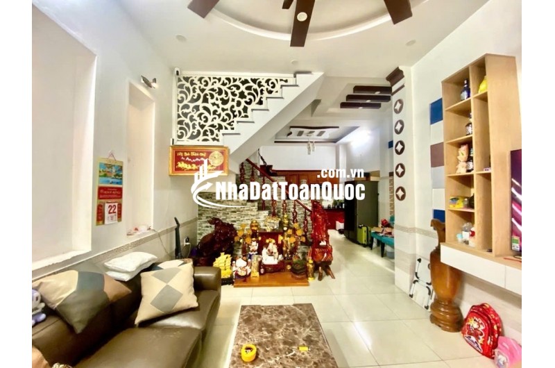 Bán nhà riêng 4 tầng, 50m2, sổ hồng Q.12, Hiệp Thành, 5.45 tỷ.